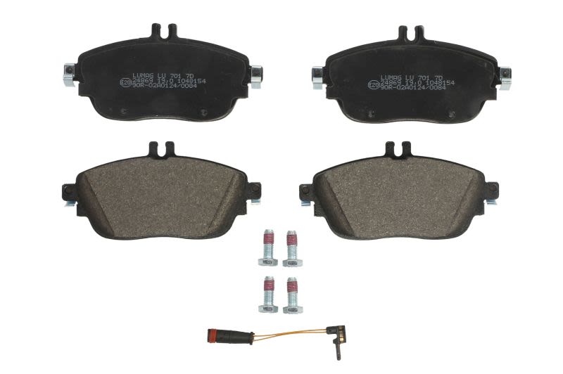 Pastillas de freno de disco BRECK 24869 00 701 00 para Mercedes-Benz Clase A (W176) 2012-2018