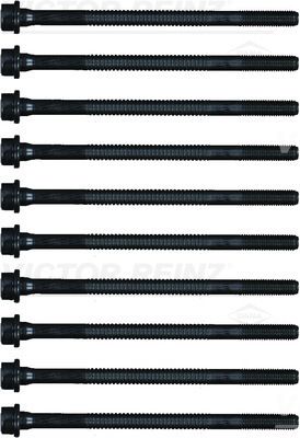 Juego de pernos de culata REINZ 14-32079-01 para Fiat Ducato