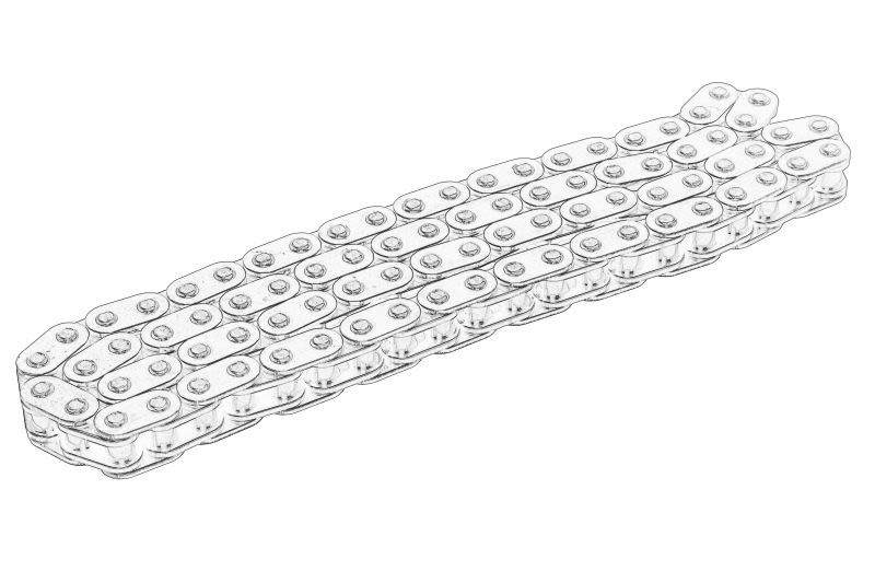 Cadena de distribución OE VW 059 109 252H para Volkswagen Amarok