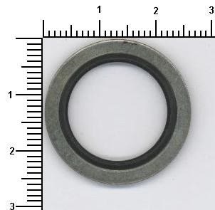 Anillo de retén, tapón de drenaje de aceite ELRING — foto 2