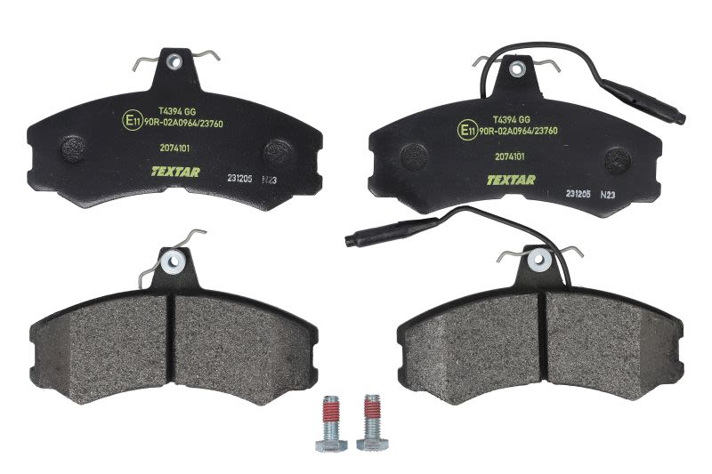 Pastillas de freno de disco TEXTAR 2074101 para Fiat Ducato