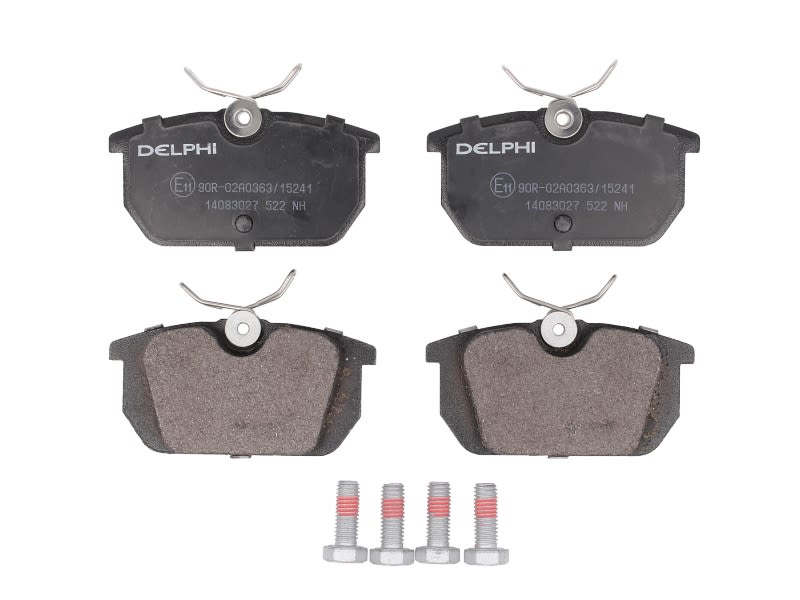 Pastillas de freno de disco DELPHI LP522 para Fiat Tipo