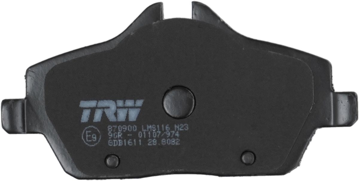 Pastillas de freno de disco TRW GDB1611 para BMW Serie 1 (E81) 2006-2011