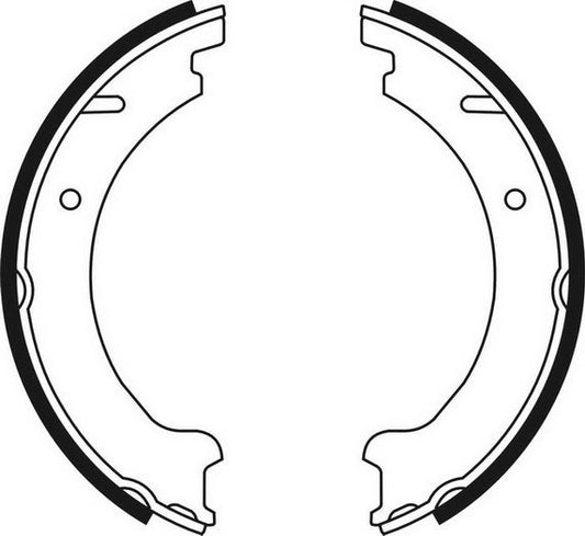 Balatas de freno de estacionamiento ABE CRV002ABE para Volvo S80 I