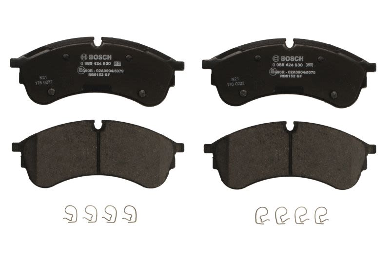 Pastillas de freno de disco BOSCH 0 986 424 930 para Volkswagen Crafte