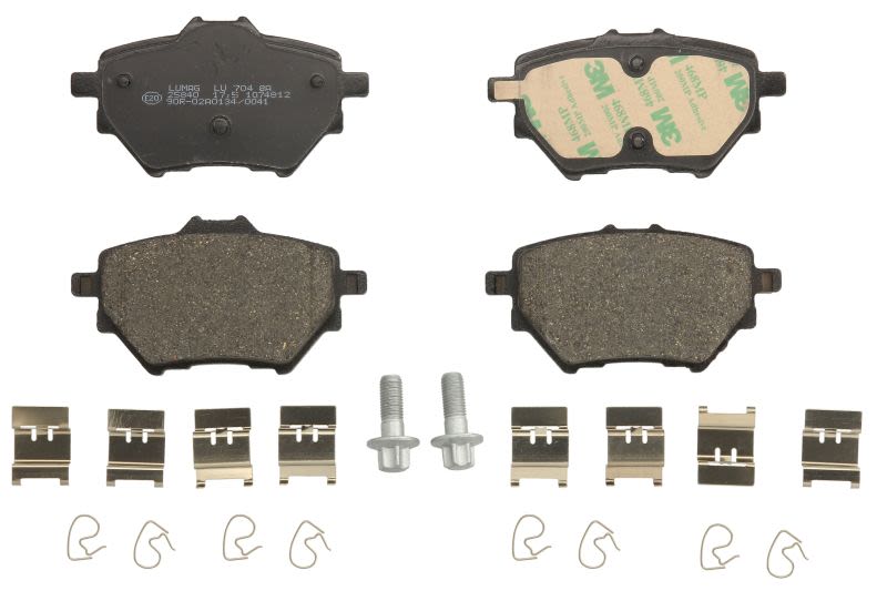 Pastillas de freno de disco BRECK 25839 00 704 00 para Citroen C3 IV