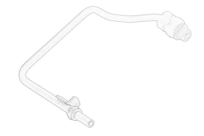Línea de aceite de turbocompresor OE OPEL 55355622 para Opel Corsa D