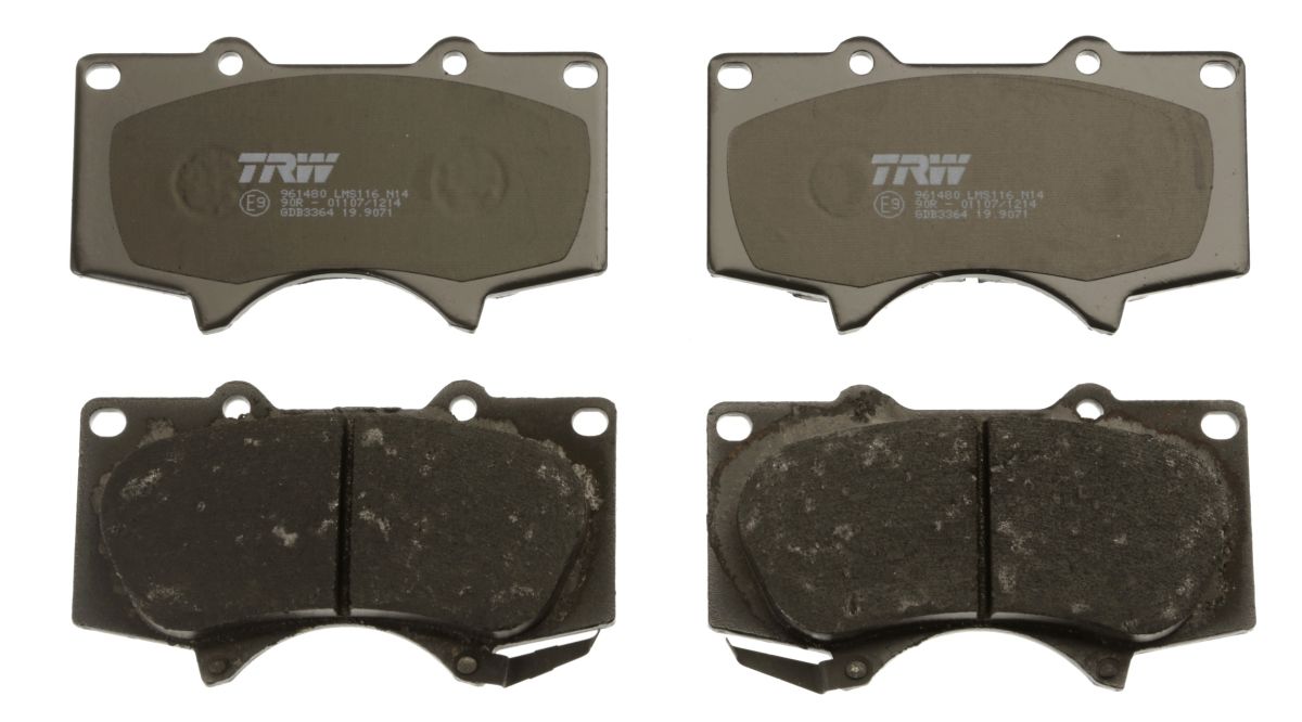 Pastillas de freno de disco TRW GDB3364 para Toyota Hilux VII