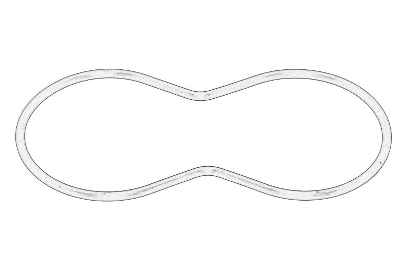 Empaquetadura de carcasa de termostato OE PERKINS 3687W017-PER para Ammann AC 70