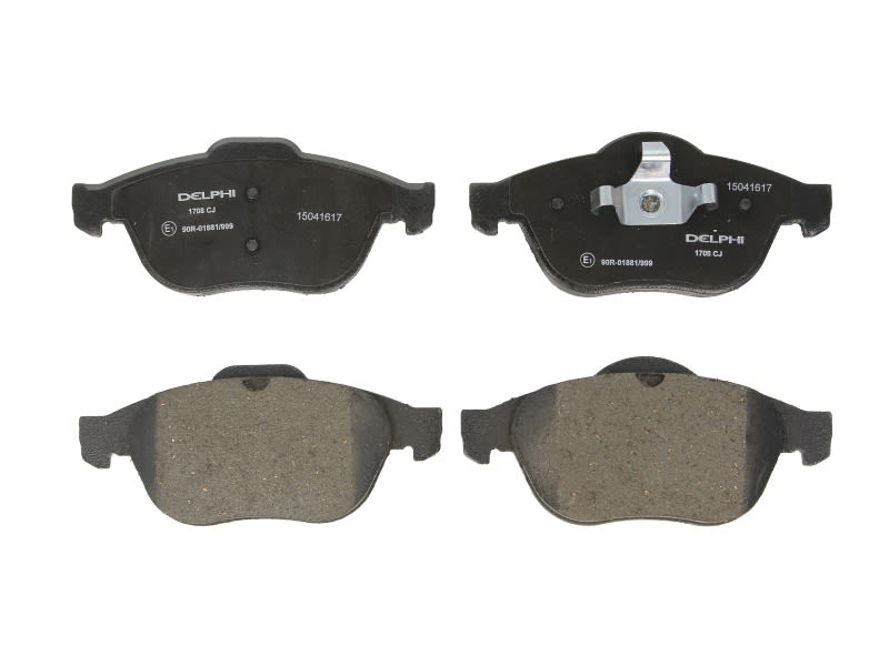 Pastillas de freno de disco DELPHI LP1708 para Renault Scenic I