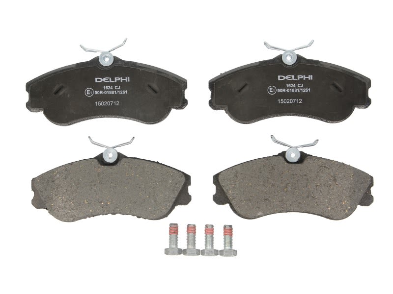 Pastillas de freno de disco DELPHI LP1624 para Peugeot 206