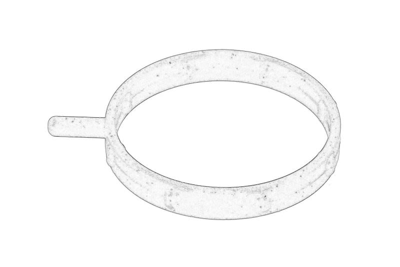 Empaquetadura de bomba de agua OE PERKINS 3789A005 para Ursus 380