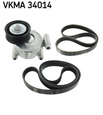 Juego de correa multinervada SKF VKMA 34014 para Ford Focus II