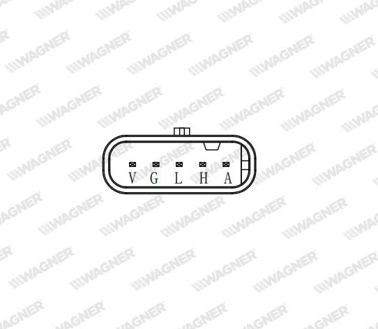 Sensor NOx de catalizador WAGNER NOS00034 para Mercedes-Benz Sprinter 3,5-T (B907) 2018-