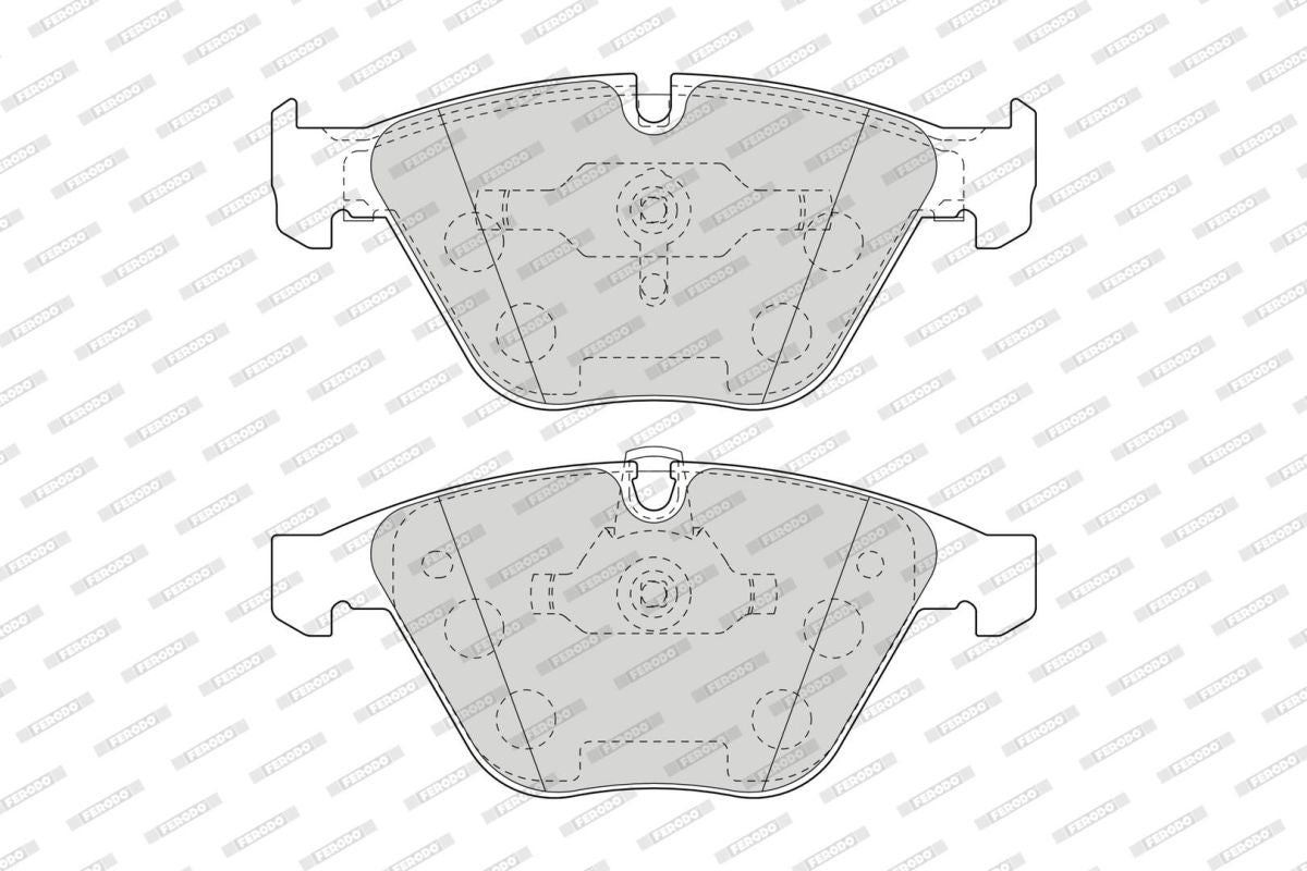 Pastillas de freno de disco FERODO FDB1628 para BMW Serie 1 (E82) 2007-2013