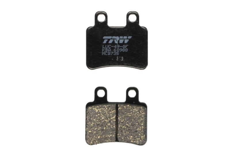 Pastillas de freno de disco TRW MCB735 para Peugeot Elyseo