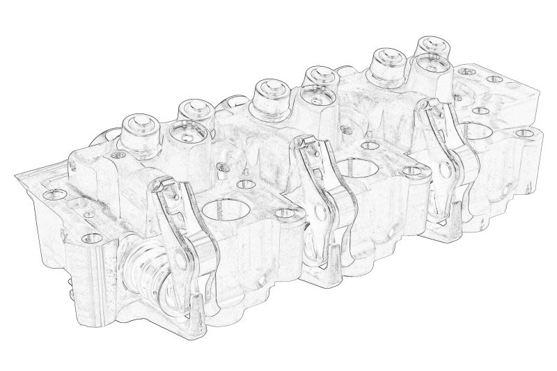 Válvula de control de árbol de levas (VVT) OE FIAT 46339031 para Fiat 500X