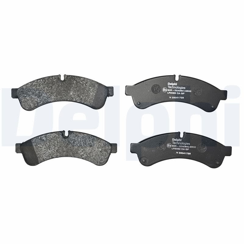 Pastillas de freno de disco DELPHI LP2063 para Iveco Daily V
