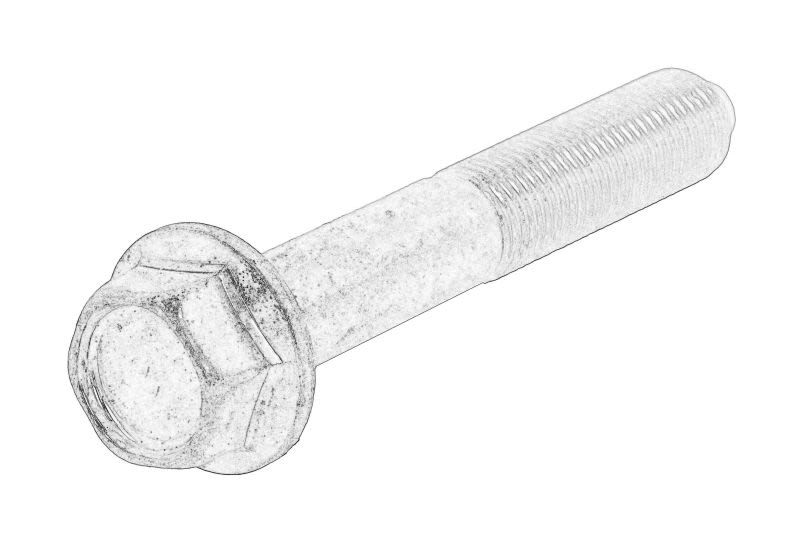 Perno de fijación de rótula OE HONDA 90396-S7A-010 para Honda Fr-V