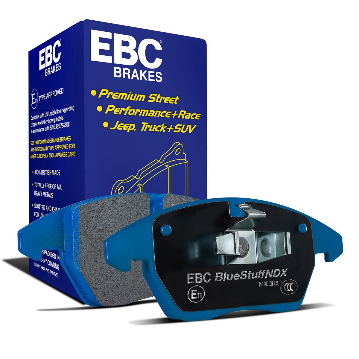 Pastillas de freno de disco EBC BRAKES DP51774NDX para Mazda MX-5 III