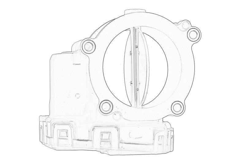 Compuerta de control de admisión de aire OE MERCEDES 651 090 04 70 para Mercedes-Benz Clase A (W176) 2012-2018