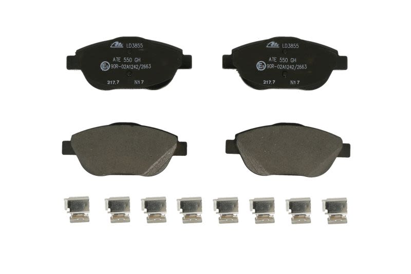 Pastillas de freno de disco ATE 13.0470-3855.2 para Citroen C3 II