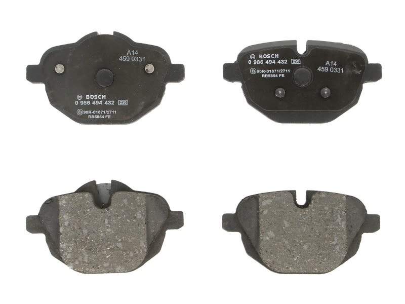 Pastillas de freno de disco BOSCH 0 986 494 432 para BMW Serie 3 (E30) 1982-1994