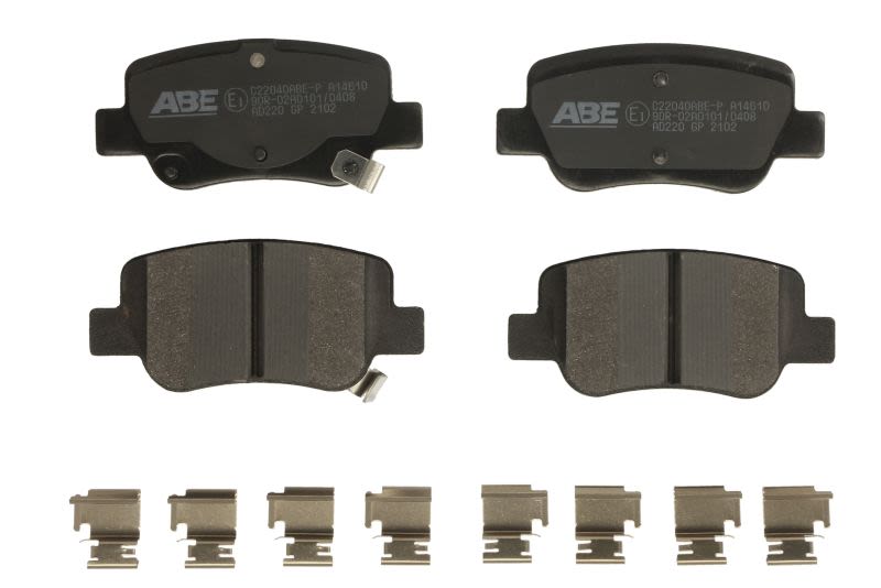 Pastillas de freno de disco ABE C22040ABE-P para Toyota Avensis