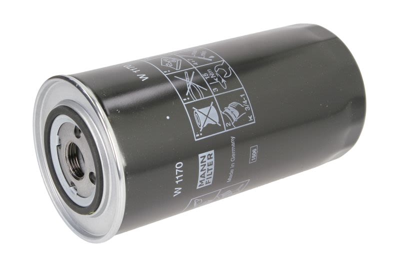 Filtro de aceite MANN-FILTER W 1170 para New Holland XXX.90 8365.25.500/8365.25.503/8365.25.533