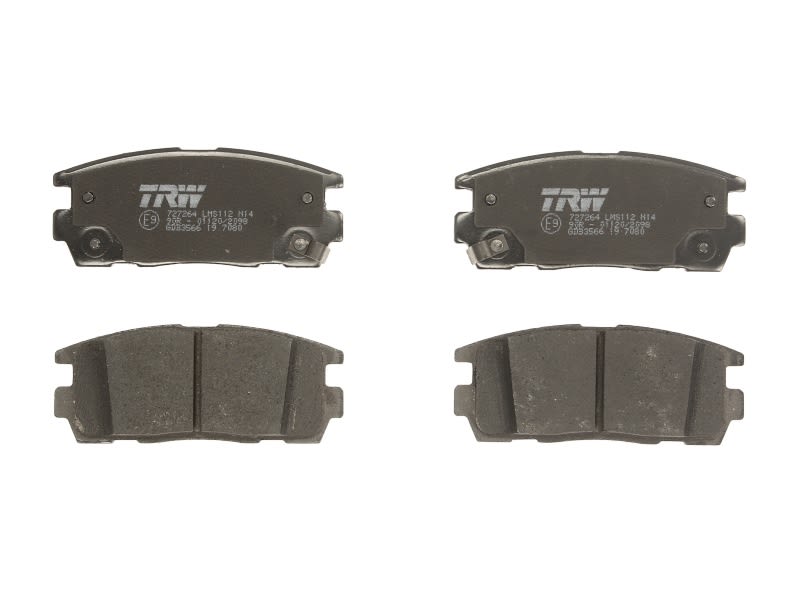 Pastillas de freno de disco TRW GDB3566 para Chevrolet Captiv