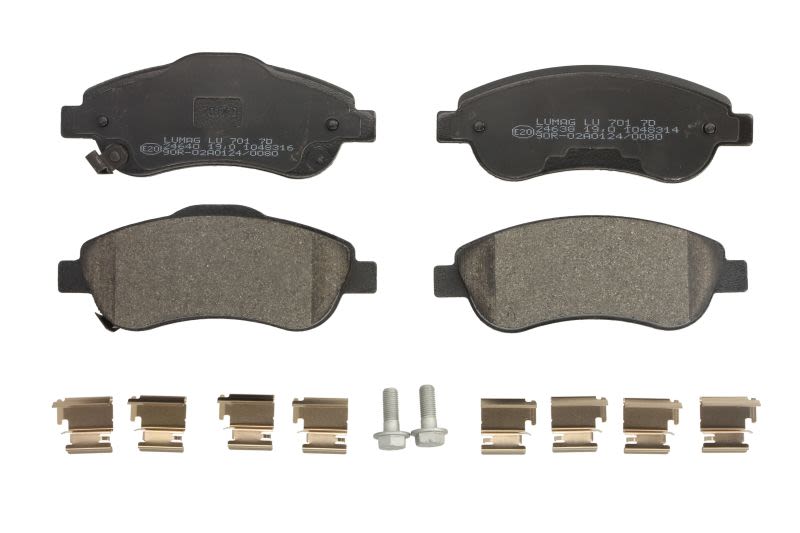 Pastillas de freno de disco BRECK 24638 00 701 00 para Honda Cr-V II