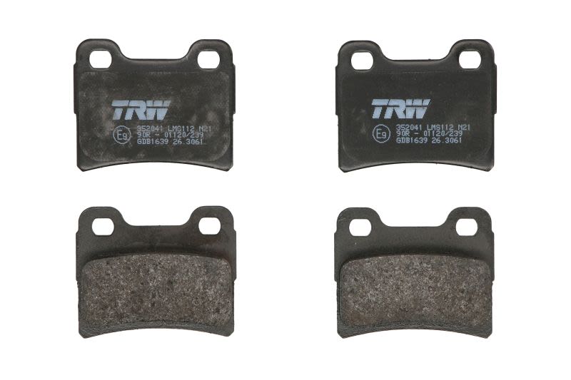 Pastillas de freno de disco TRW GDB1639 para Ford Escort V