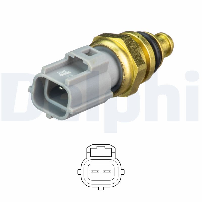 Sensor de temperatura de refrigerante DELPHI TS10481 para Volvo S60 II