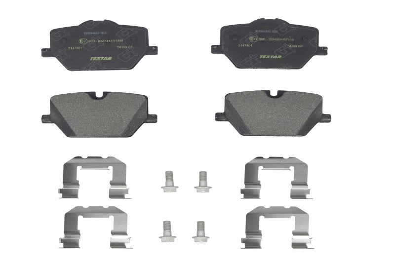 Pastillas de freno de disco TEXTAR 2147401 para BMW Serie 3 (G20, G80, G28) 2018-