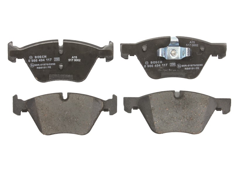 Pastillas de freno de disco BOSCH 0 986 494 117 para BMW Serie 1 (E81) 2006-2011