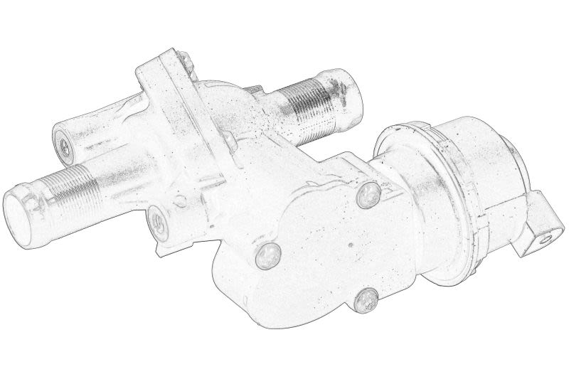 Termostato de refrigerante OE RENAULT 92 23 066 82R para Renault Clio V