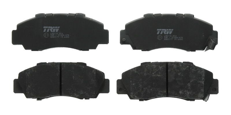 Pastillas de freno de disco TRW GDB3177 para Honda CIVIC VI