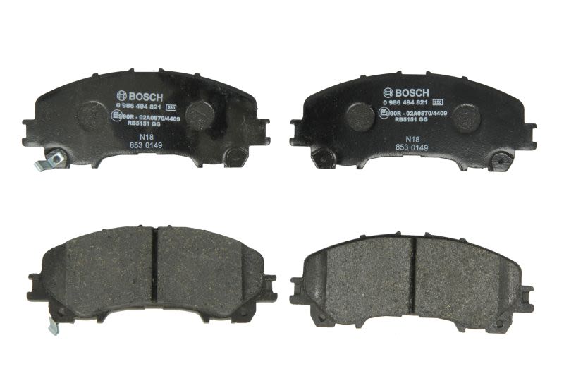 Pastillas de freno de disco BOSCH 0 986 494 821 para Infiniti Q50