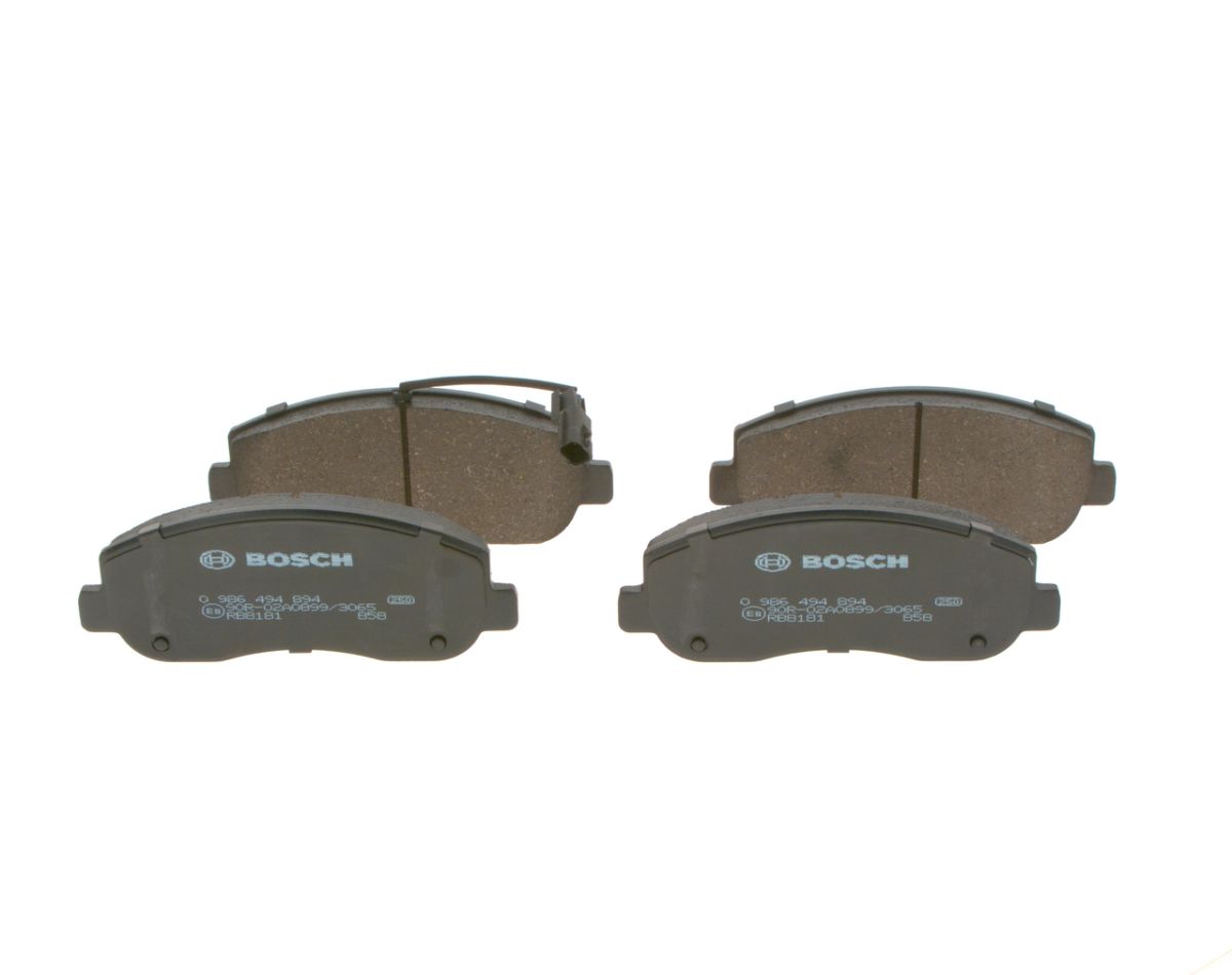 Pastillas de freno de disco BOSCH 0 986 494 894 para Opel Movano B