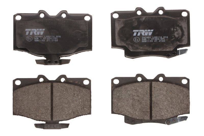 Pastillas de freno de disco TRW GDB1133 para Toyota Coroll