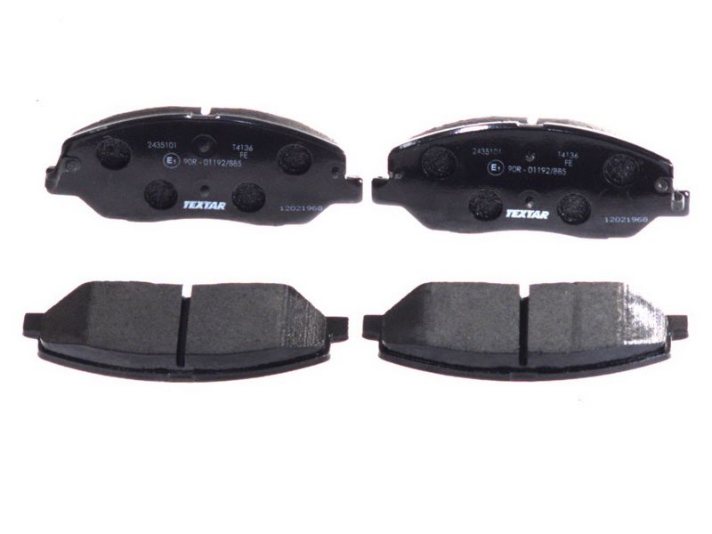 Pastillas de freno de disco TEXTAR 2435101 para Ssangyong Actyon II