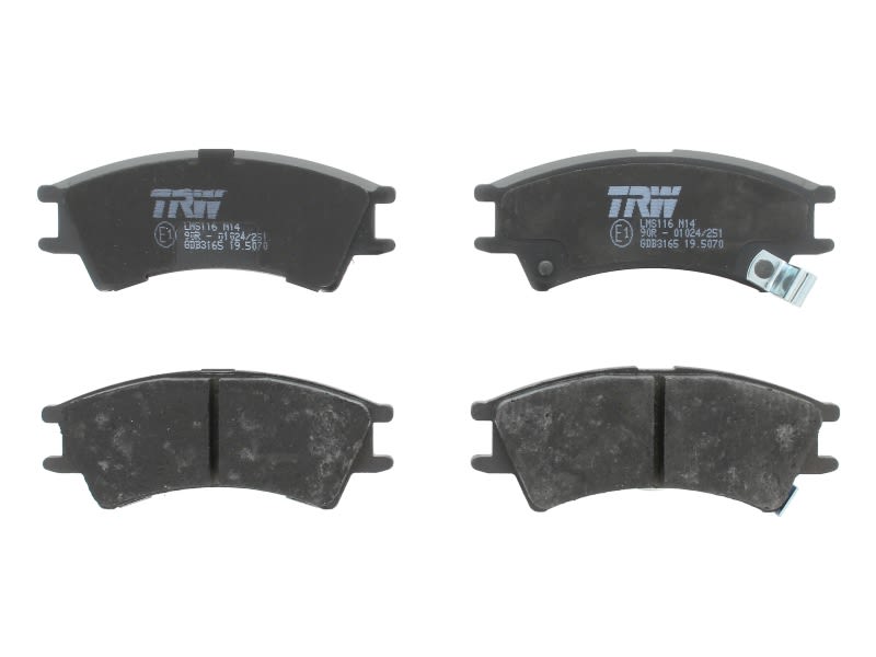 Pastillas de freno de disco TRW GDB3165 para Hyundai Atos