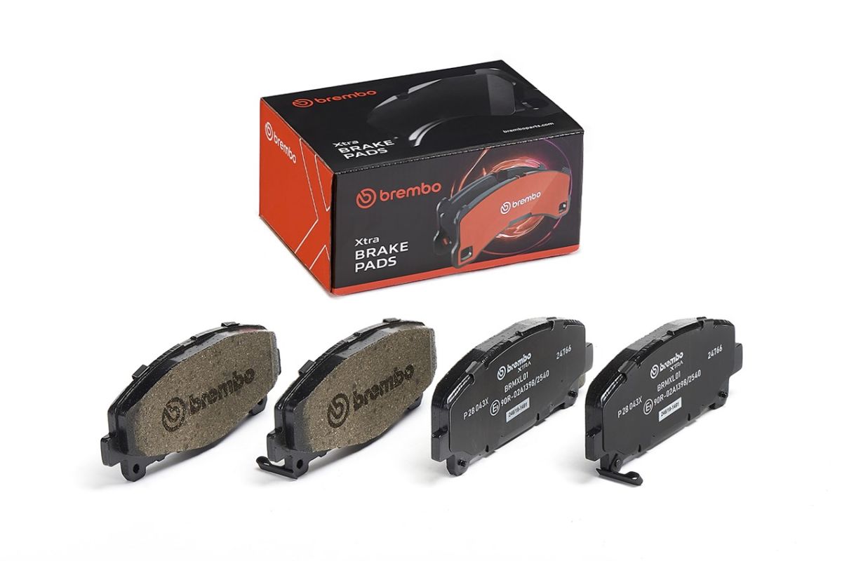 Pastillas de freno de disco BREMBO P 28 043X para Honda Accord IX