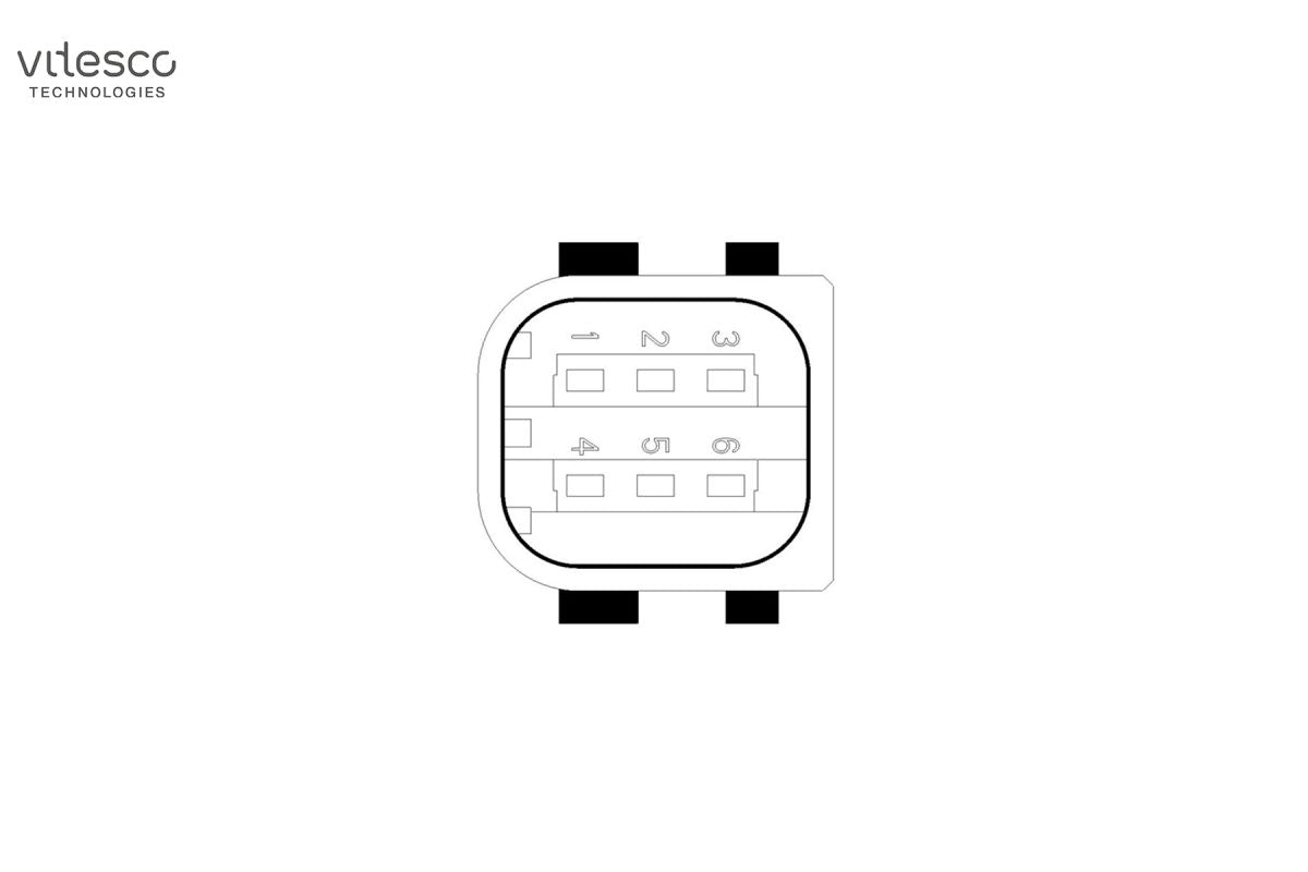 Sensor NOx de inyección de urea VITESCO 571 0265 10 para MAN TGS II