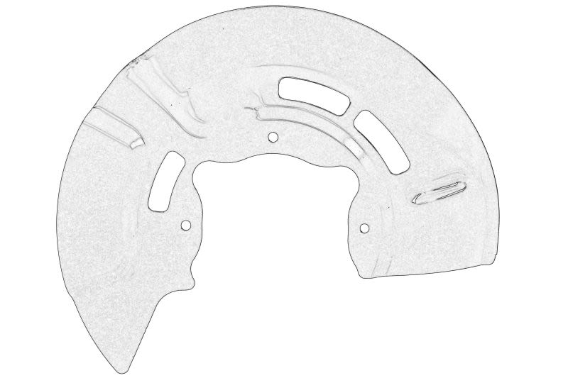 Protector de disco de freno OE HYUNDAI 51756D7000 para Hyundai Tucson