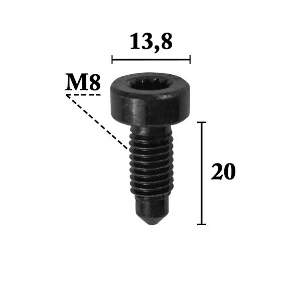 Pin de tapicería ROMIX ROM C70639 para Volkswagen Golf V