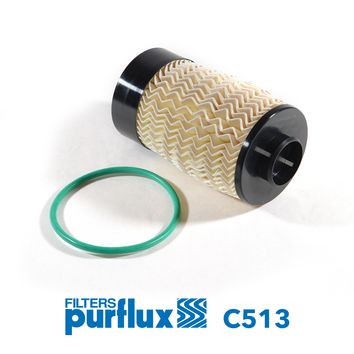 Filtro de combustible PURFLUX C513 para Iveco Daily V