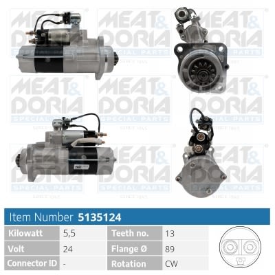 Motor de arranque MEAT & DORIA