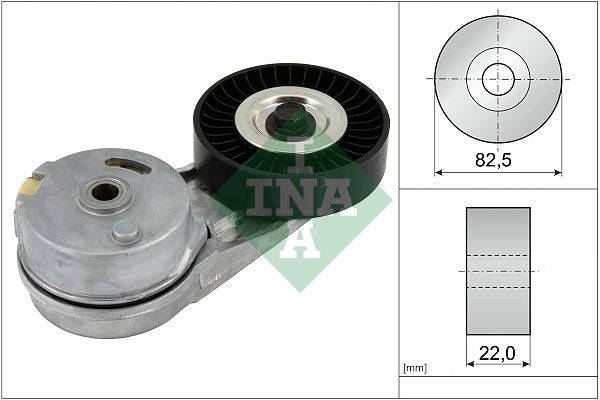 Palanca tensora de correa multicanal INA 534 0124 30