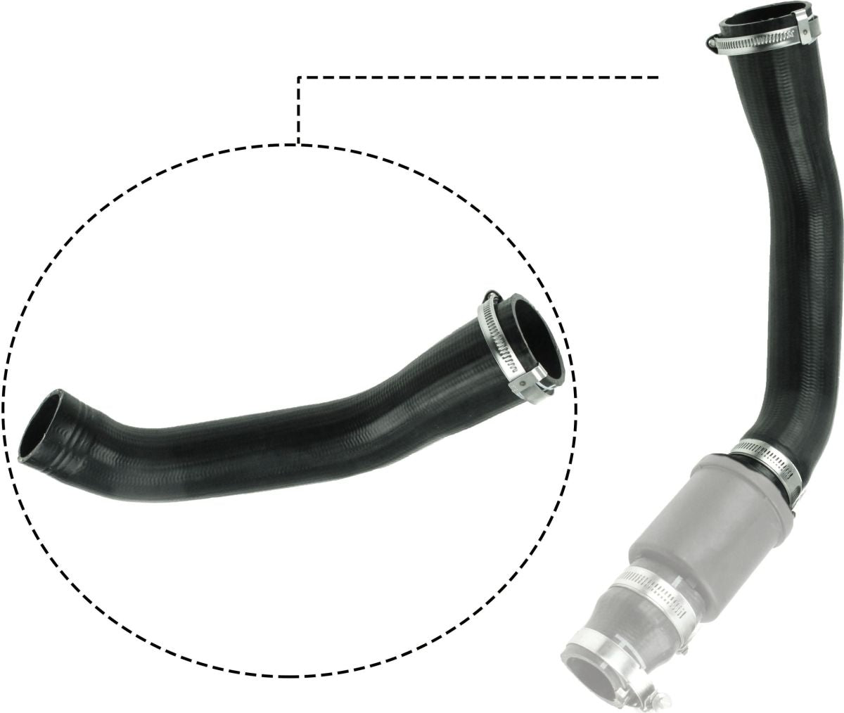 Manguera de aire de carga GATES 09-0631 para Ford Transit